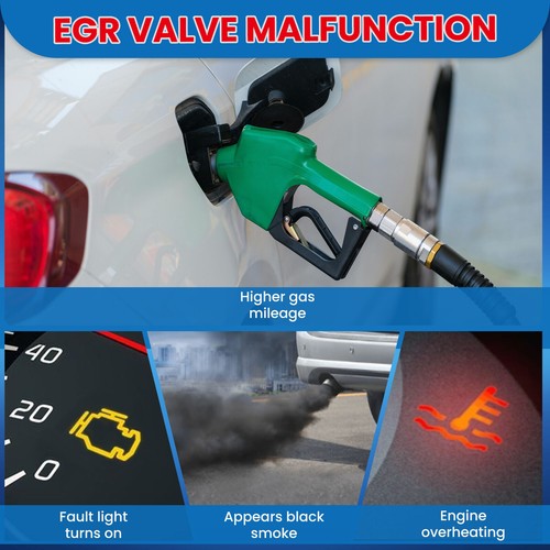 EGR Valve for Ford Focus Fusion Transit Escape Mazda 3 5 Mercury Milan Mariner - Picture 8 of 9