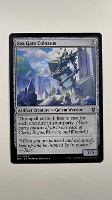MTG Zendikar Rising Sea Gate Colossus 251/280 Magic the Gathering