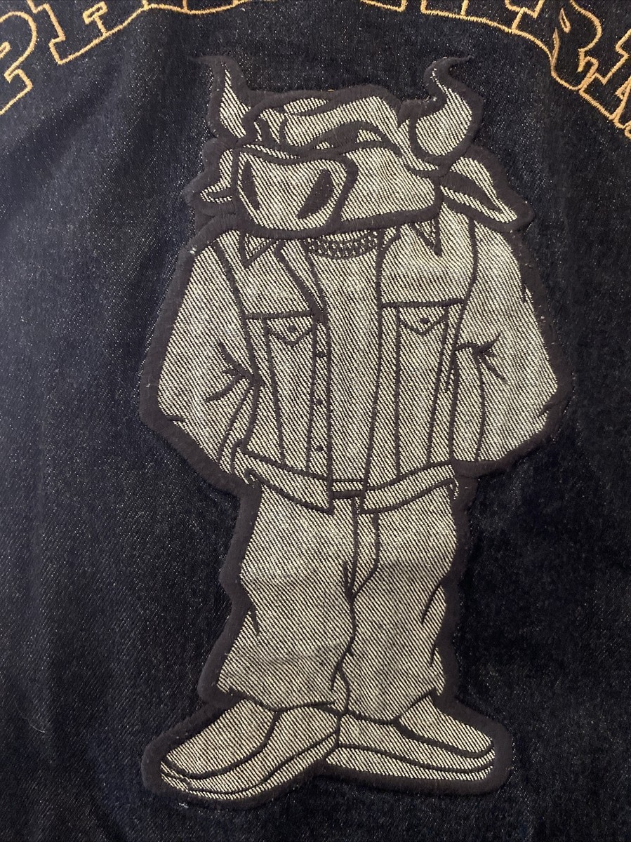 PHAT FARM デニム　セットアップ　XXL 00s PHAT FARM Denim Jacket 紺 XXXL ファットファーム デニム