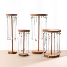 1pc DIYJewellery Display Stand Hanging Rack Bracelet Necklace Organiser