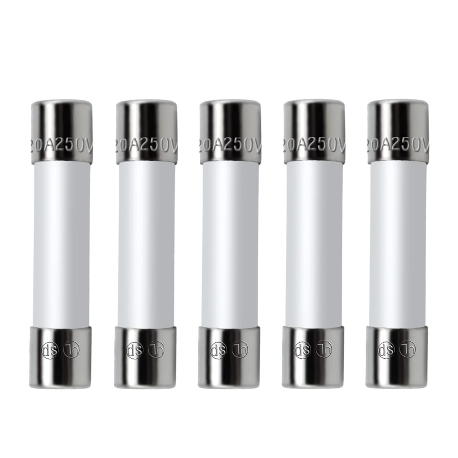 Microwave Fuse 20 Amp 250V Ceramic Fuse Cartridge Fuse Slow-Blow WB27X10388 Repl