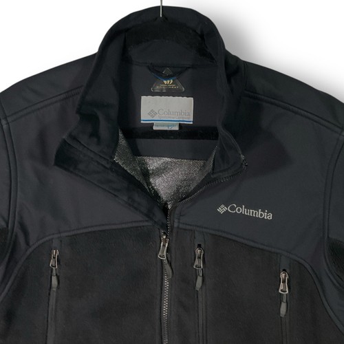 Chaqueta Columbia Para Hombres Omni Intercambio de Calor Talla M Negra Exterior Gorpcore Active - Imagen 2 de 11