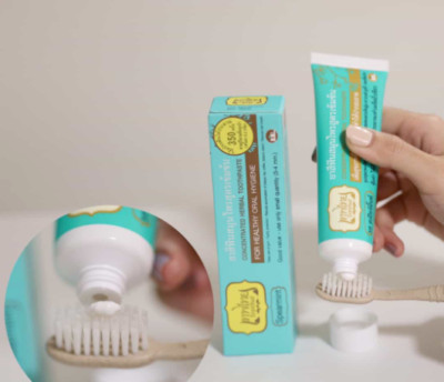 Tepthai Concentrated Herbal Toothpaste Spearmint 70g