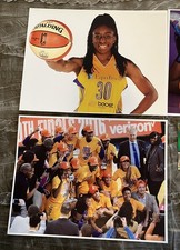 NNEKA OGWUMIKE Basketball L.A. SPARKS Photo 8.5 x 11 + Trading Card Lot WNBA
