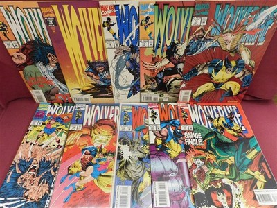 WOLVERINE 71 72 73 74 75 76 77 78 79 80 MARVEL COMIC RUN HAMA KUBERT 1993 VF/NM