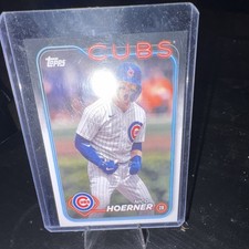 Topps Series 1 Nico Hoerner #204 Chicago Cubs 2024 MLB Baseball Trading Card