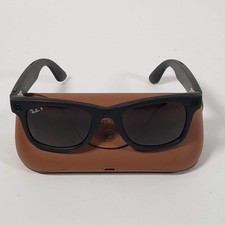 Ray-Ban Meta Wayfarer Gen 1 Matte Black Polarized RW4008 AI Smart Glasses