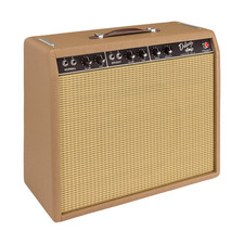 Used Fender '62 Deluxe Tube Guitar Amplifier - Brown and Wheat