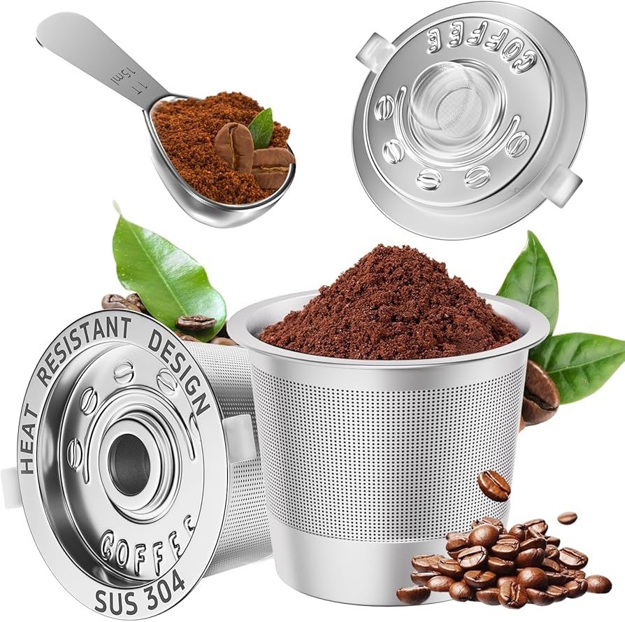 2 Pack Reusable K Cups for Keurig 1.0 &ndash; Stainless Steel Re