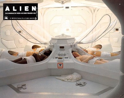 Alien ORIGINAL Aushangfoto Sirguney Weaver / Ridley Scott / Tom Skerritt /J Hurt