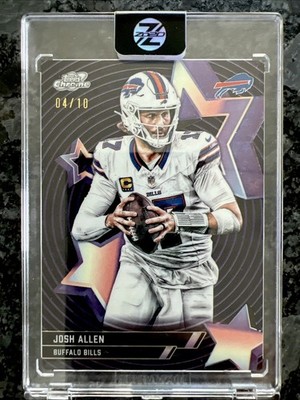 2025 Topps Cosmic Josh Allen Starfractor SSP /10