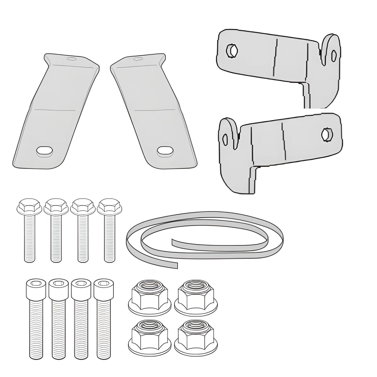Givi Motorcycle Specific Kit 1146KIT - Honda NC750X (2016)