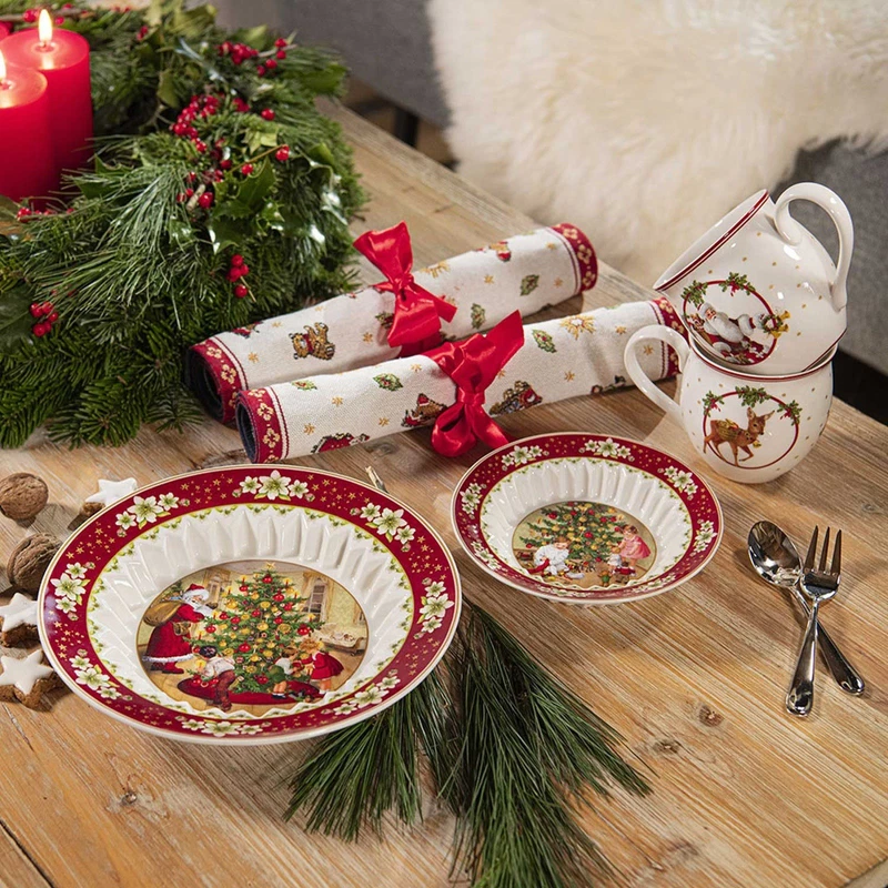Ciotola Coppa Grande Natale Regali Babbo Natale Villeroy & Boch Toy's Fantasy, fotografia 4 di 9