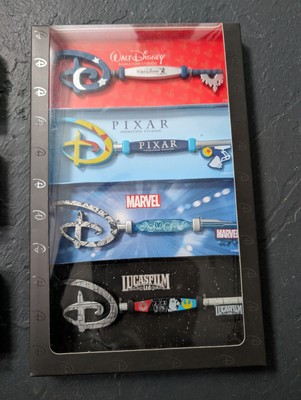 Disney Schlüssel Set 4 Stück Pixar Marvel Lukasfilm Wald Disney Lukas Film