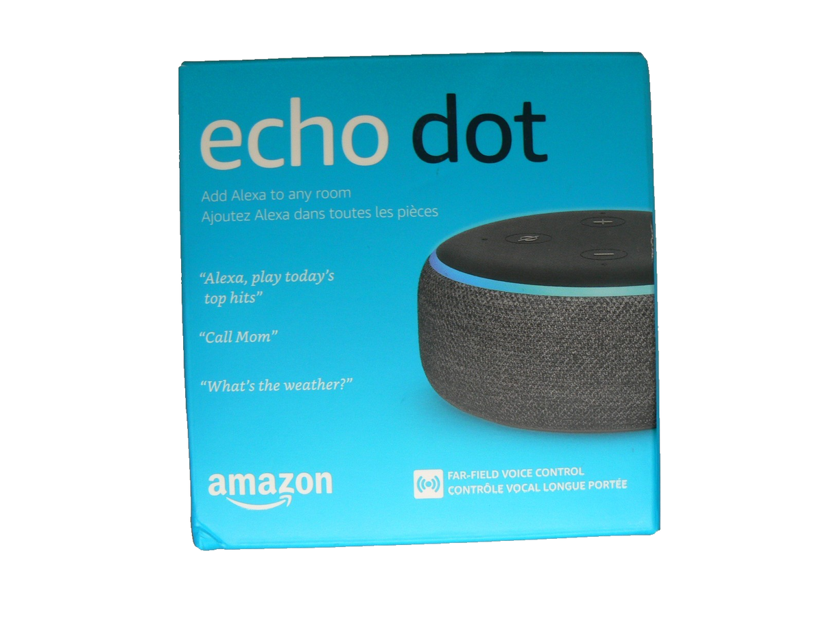 Amazon Echo Dot (3rd Gen) Smart Speaker with Clock and Alexa