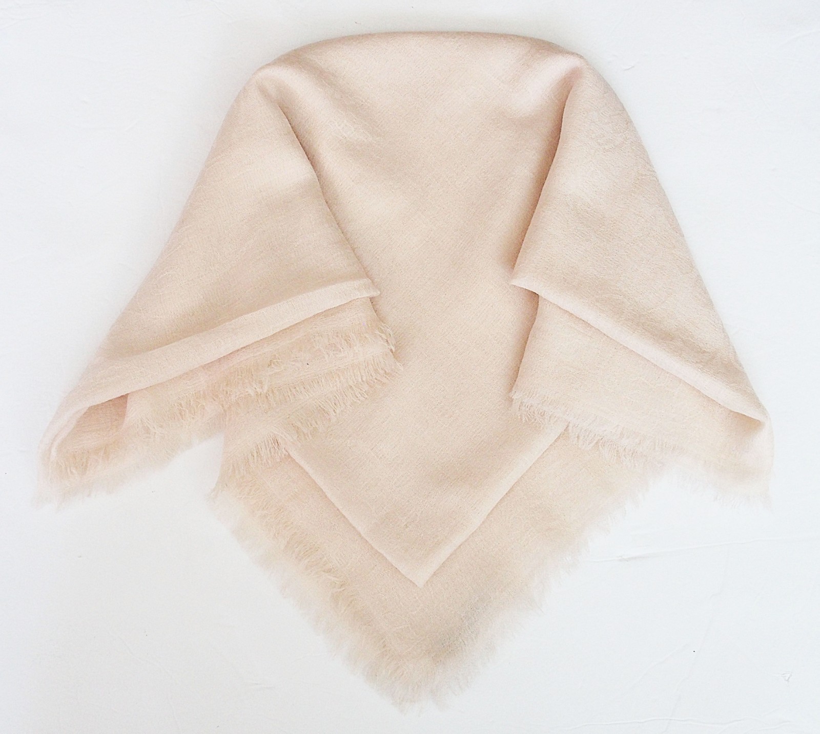TSG 100% Mongolian Cashmere Scarf 40''x40''