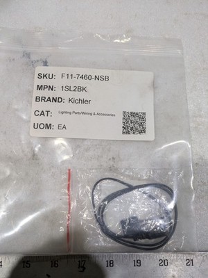 KICHLER 1SL2BK LIGHTING PARTS/WIRING & ACCESSORIES