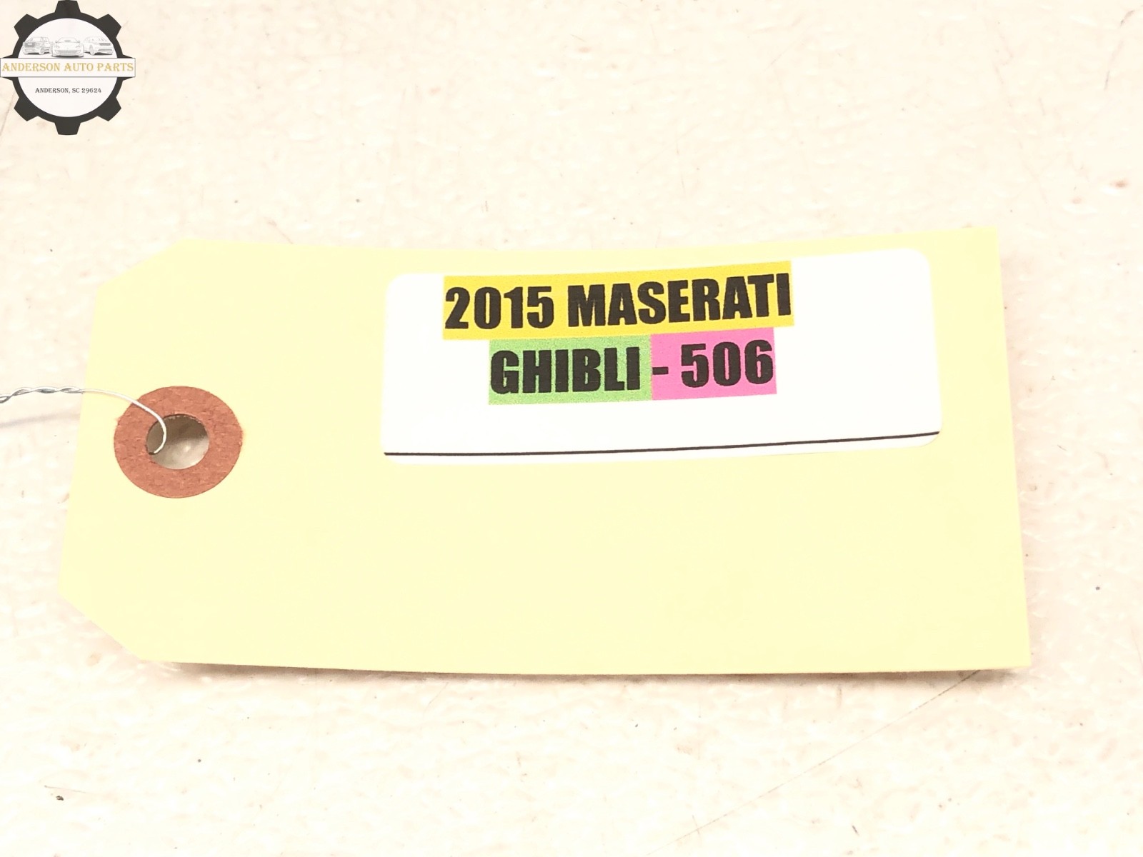 2014-2019 MASERATI GHIBLI RWD REAR DIFFERENTIAL AXLE RATIO CARRIER OEM