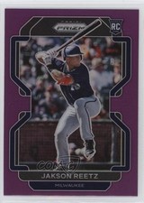 2022 Panini Prizm Purple Prizm Jakson Reetz #59 10x0