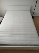 Ikea VALEVÅG King size mattress & Ikea TUSTNA King size mattress topper
