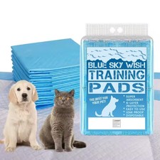 Pet Training Pads, 50 Count Size Medium 18" x 24" Puppy Pads, Absorbent Dispo...