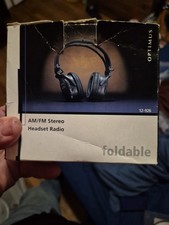 Am Fm Headphone Vintage New