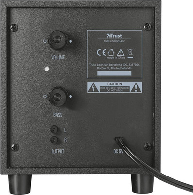 20442 Avora 2.1 PC Lautsprecher mit Subwoofer für Computer und Laptop USB Powered