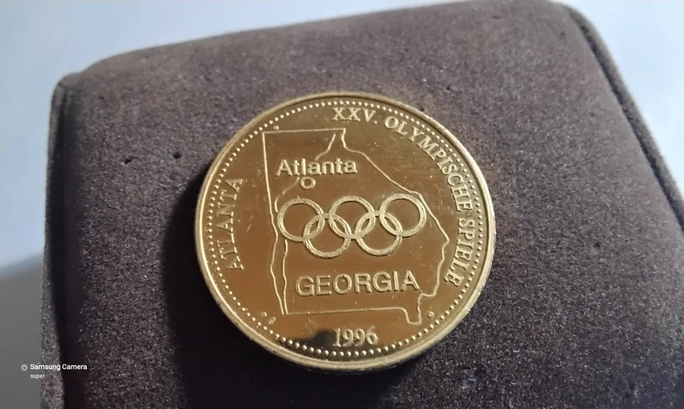 Medaille ATLANTA 1996 OLYMPISCHE SPIELE - Bild 2 von 4