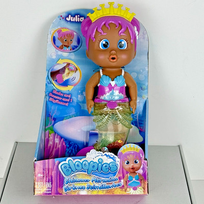 Bloopies Shimmer Mermaids Julia Doll IMC Toys 18M+ New Sealed