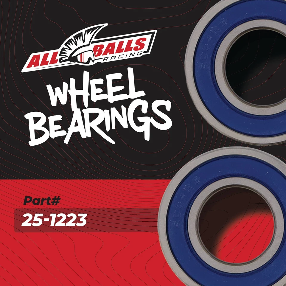 All Balls Rear Wheel Bearing Seal Kit for Kawasaki KLX250S 06-12 KLX250SF 09-10 Foto 2 de 4