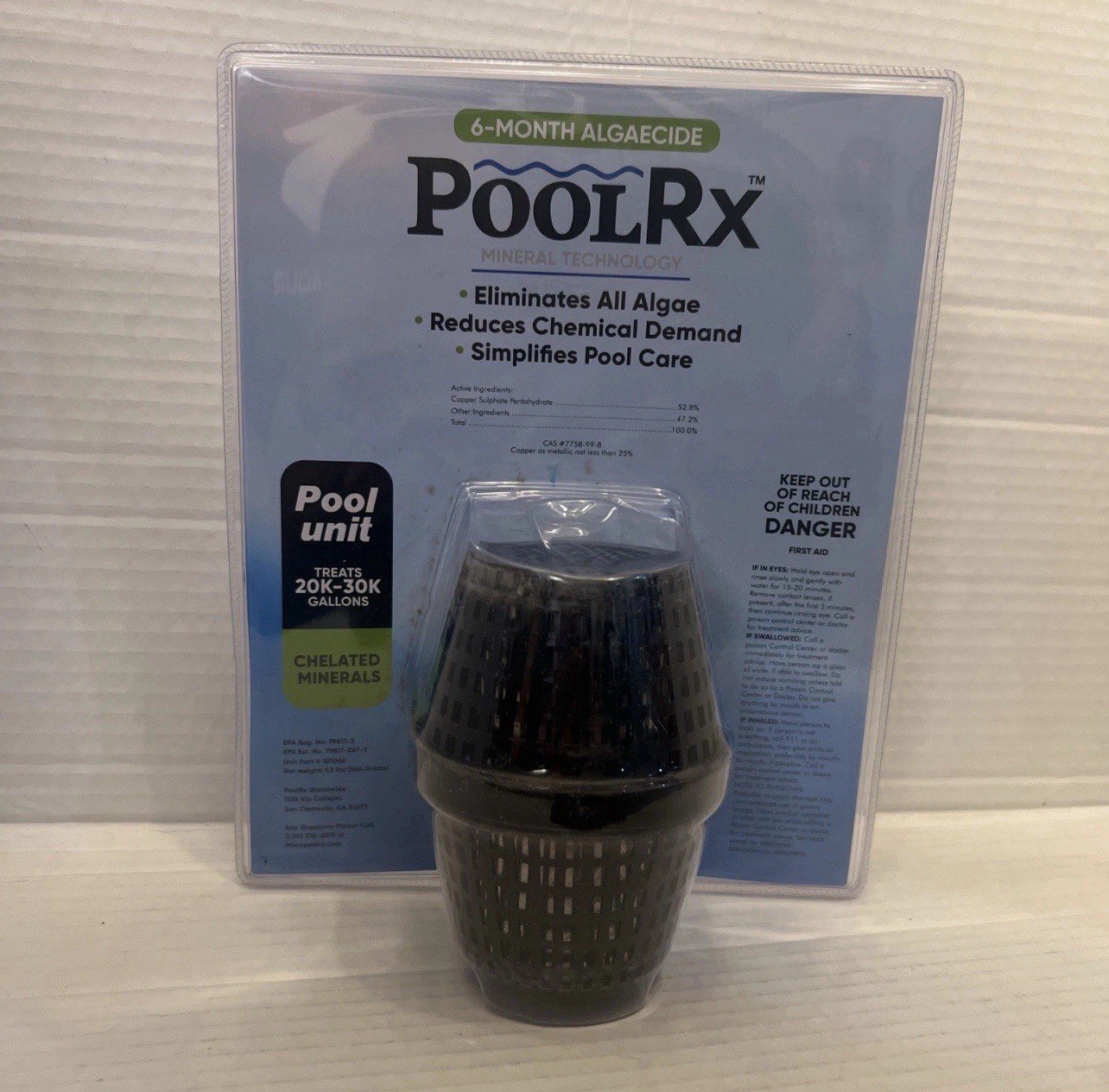 Pool R-X+ 101066 - Treats 20K-30K gallons - Black - NEW Sealed | eBay