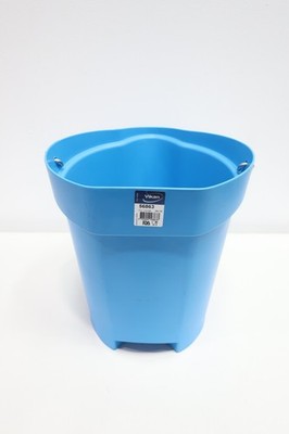 Vikan 56863 Blue 3gal Round Bucket