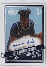 2021-22 Onyx Vintage Auto Neemias Queta #VANQ Auto 0w6l
