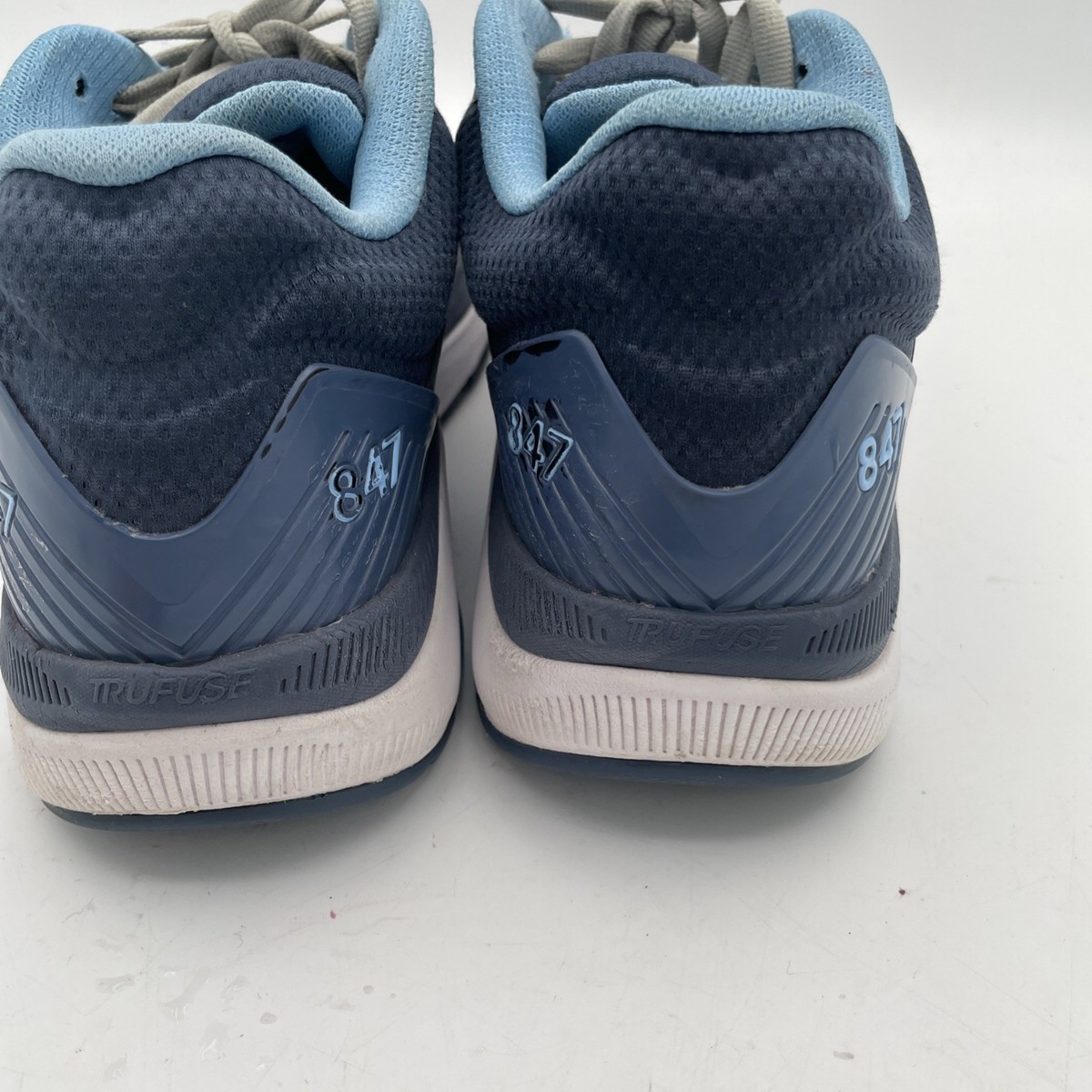 Men\'s New Balance‎ 847 V4 WW847LG4 Gray Blue Running Shoes Sneakers Size 10 New Balance 847 V4 Gray for sale | eBay main image 3