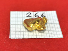 2.305 Grams Real Gold Nugget Alaska Yukon Gold Nugget Zoto Nuggets Coin #266