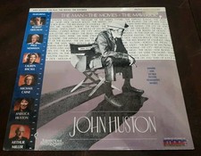 JOHN HUSTON: THE MAN, THE MOVIES, THE MAVERICK Laserdisc EXCELLENT VERY RARE W23