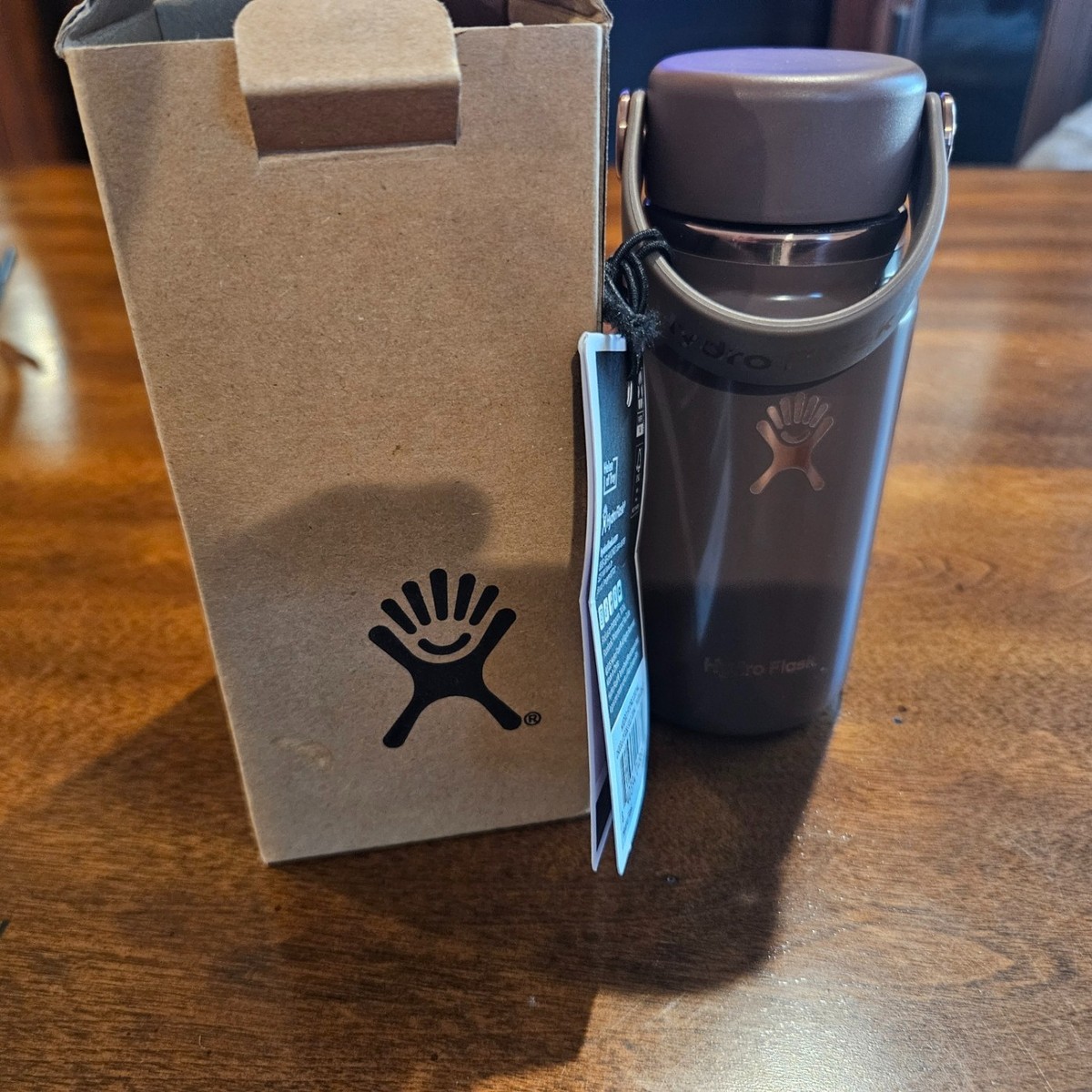 Hydro Flask Micro Mini Bottle Chocolate Rose Gold 6.7oz Whole