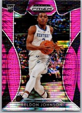 2019 Panini Prizm Draft Picks Keldon Johnson Pink Prizm Insert #93 Kentucky