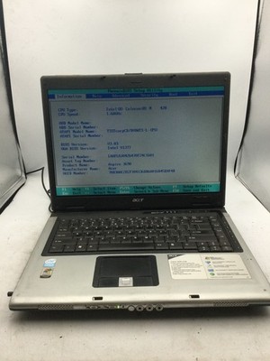 ACER ASPIRE 3690-2196 - BOOTS TO BIOS - INTEL CELERON - 512MB - 15'' - READ - BB
