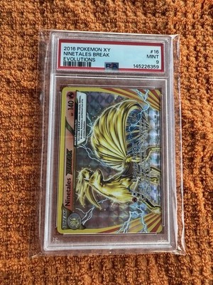 Ninetales BREAK 16/108 XY Evolutions PSA 9 Mint 2016 | eBay