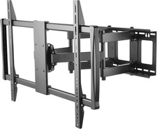 Heavy Duty TV Wall Mount for 75-100" Tvs Flat or Curved up to 176Lb, Full Motion
