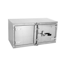 361818 Aluminum Underbody Truck Tool Box With Cam Lock Double Barn Door