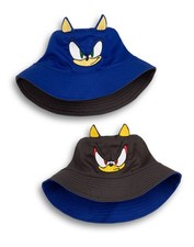 Sonic the Hedgehog Multicoloured Reversible Character Bucket Hat Boys