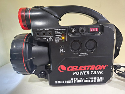 Celestron PowerTank 12V DC Rechargeable Telescope Power Station  w Charger WORKS