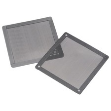 PC Dust Fan Screen with Magnetic Frame for Cooling Case Cover PVC 120mm 2pcs