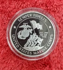Desert Storm / Desert Shield US Marine Corps 1 Ounce .999 Silver Round Coin