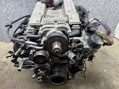 Complete Engine Motor supercharger Assembly Mercedes M113K R230 Sl55 amg oem