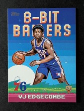 2025-26 Topps VJ EDGECOMBE Rookie RC 8-Bit Ballers Philadelphia 76ers #8B-33