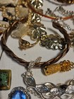 Vintage Costume Jewelry Collection Lot-Necklaces, Bracelets, Earrings Brooch~6lb — photo 4