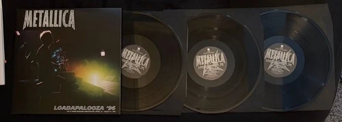 Metallica LOADAPALOOZA 1996 3LP Vinyl Records Mint From LOAD Box Set.